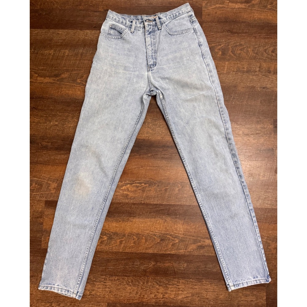 Vintage GUESS Jeans USA Size 30 High Rise Light Wash Mom Jeans Style 1050
